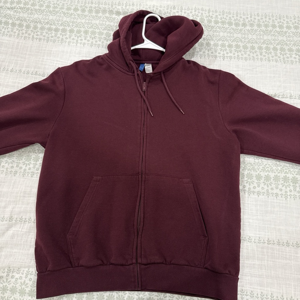 Divided Maroon Hoodie
